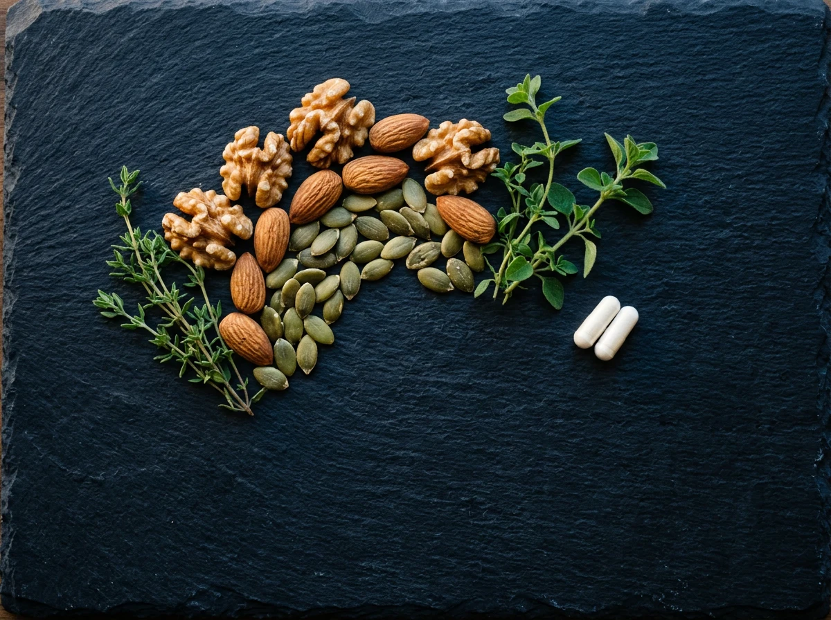 Zink och magnesium för män - naturliga ingredienser